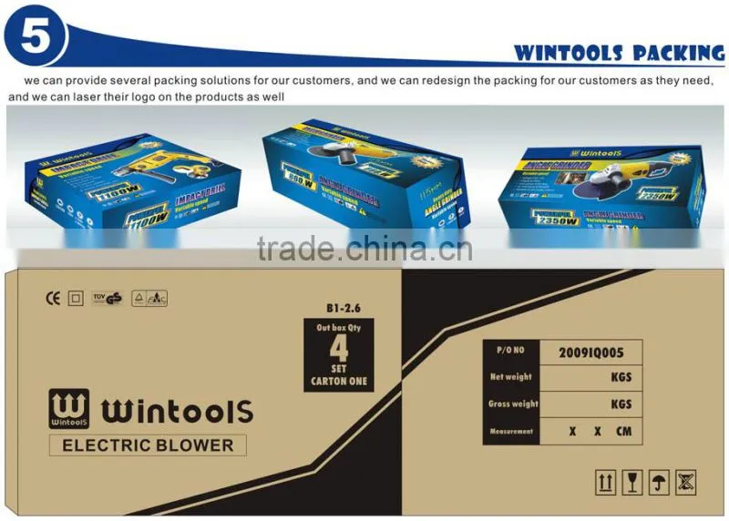 Wintools WT02658 track snow thrower snow plow trucks