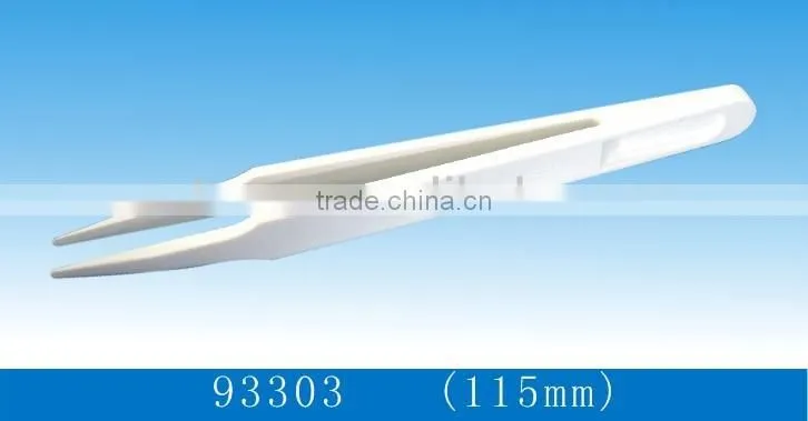93303 cleanroom plastic white tweezers