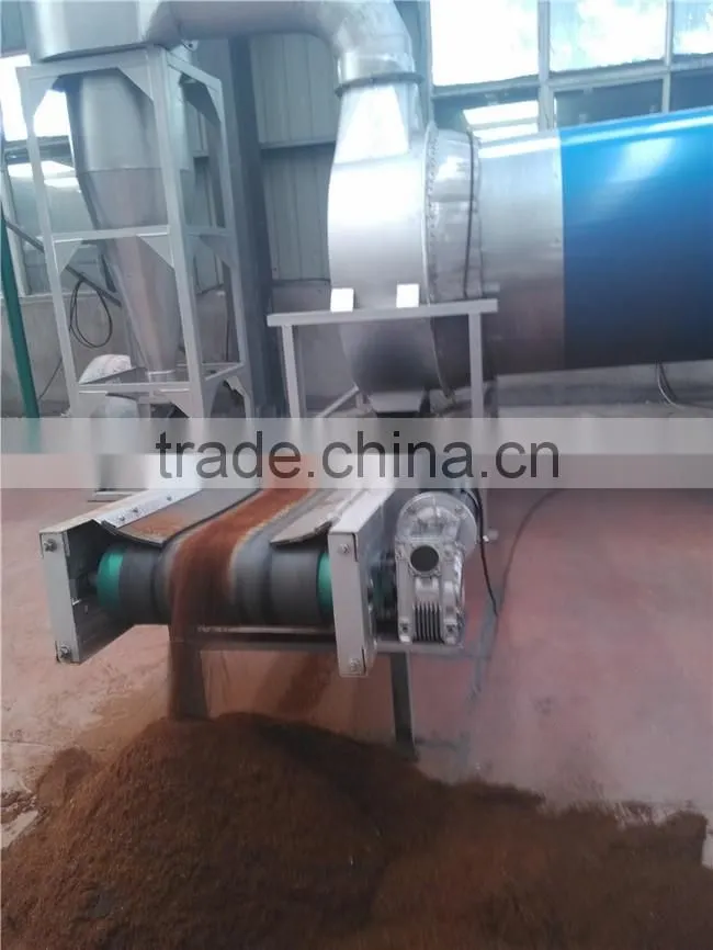 Washing coco peat used to dryer machine and baler machine