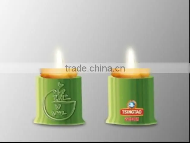 Religious Nature Bamboo With Candle