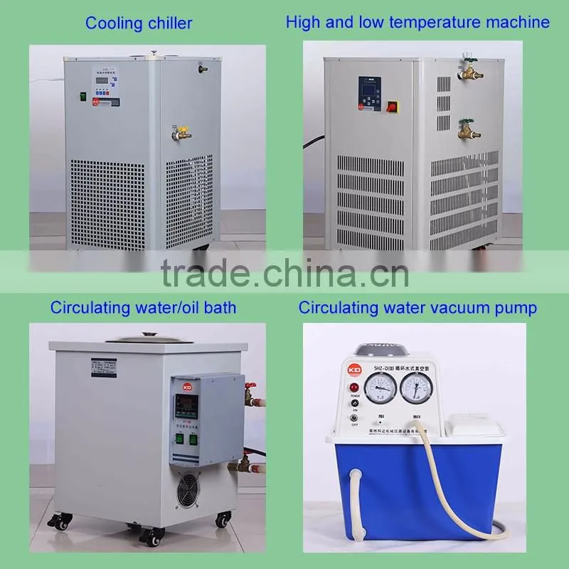 factory price chemical double-layer glass reactor