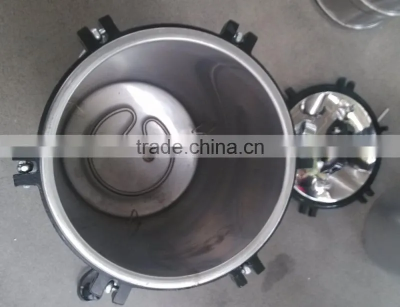 Portable mini autoclave, manual type steam sterilizer