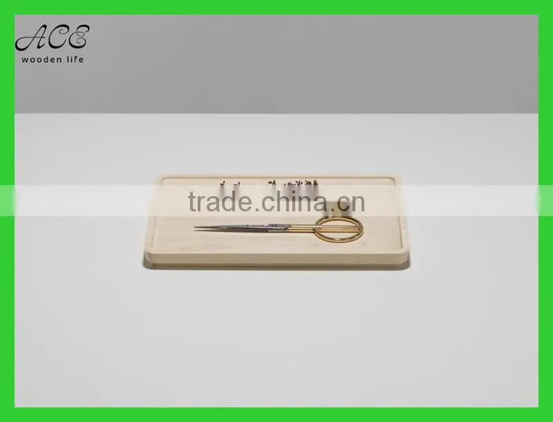 Rectangle wooden serving tray