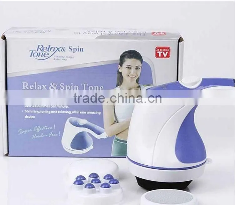 Hot Relax & Spin Tone Body Massager tone massager fat & weight loss body massage handheld vibrating body massager