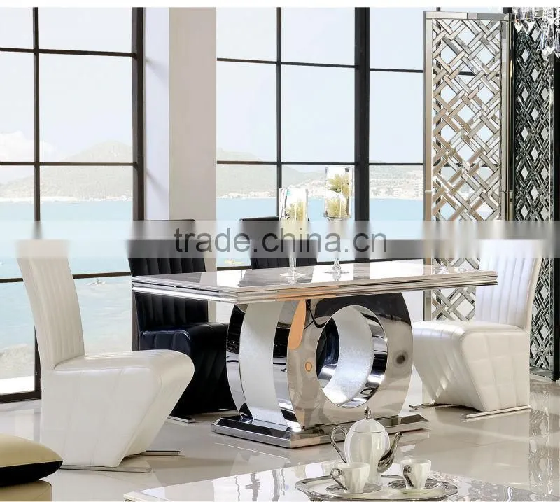 2015 new steel table and chairs