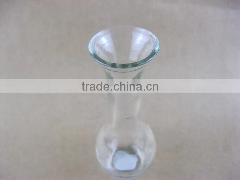 mini glass vase , clear glass vase , frosted glass vase , glassware