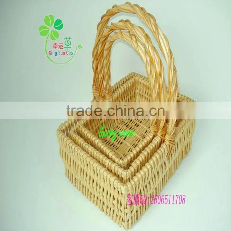 2014 household wicker gift basket set of 3