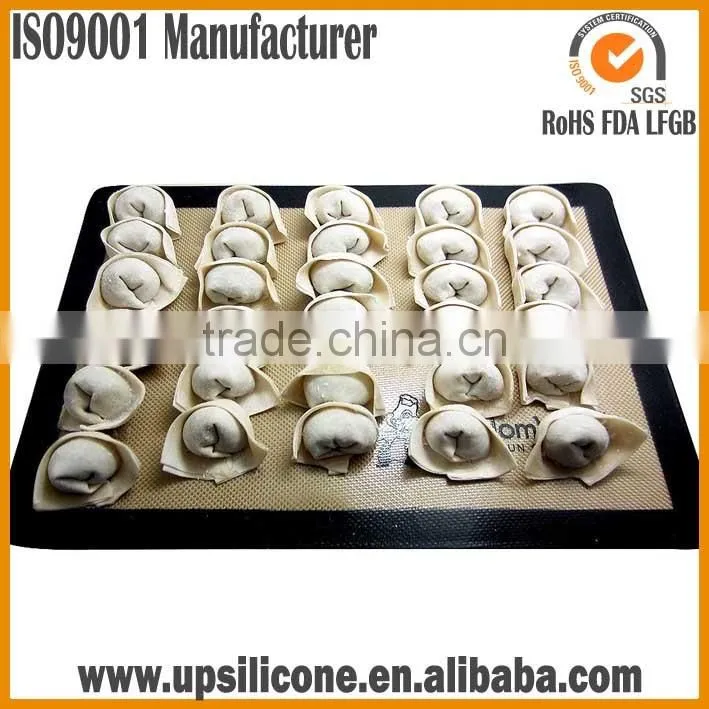 black border high quality silicone fiberglass mats