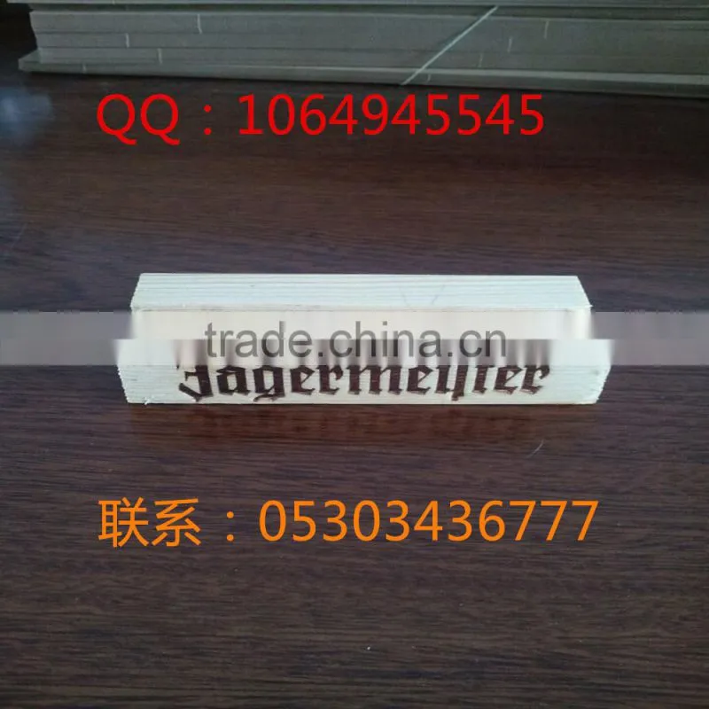 Decor luxury restaurant office wood menu folder