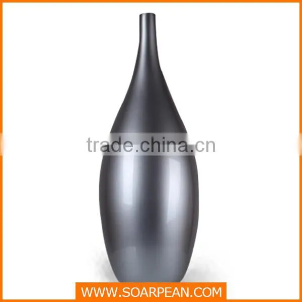 Custom Fiberglass White Vase for Wedding Decoration