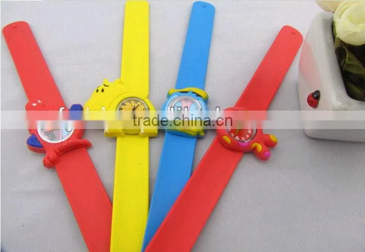 2013 hot sale silicone children slap watch