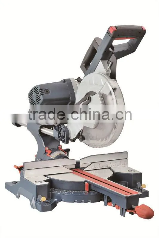 10" 230v Power Aluminum Wood Working Cutting Saw Industrial Electric 255mm Double Bevel Sliding Miter Saw