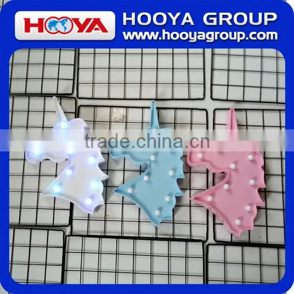 unicorn marquee light with convertible light