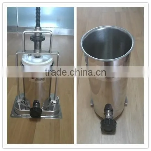 hand operated sausage/ manual grade sausage stuffer 2L