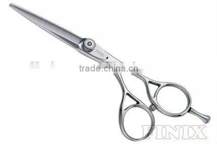 Fashion Design Screw with Gem & 3D-Grip Hairdresser Thinning Scissors