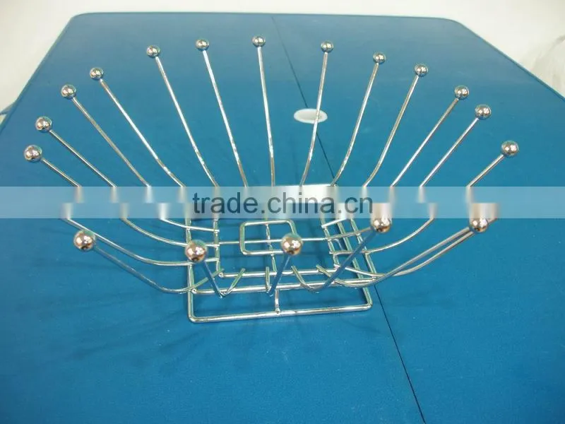 541-20 wholesale fruit basket with metal wire