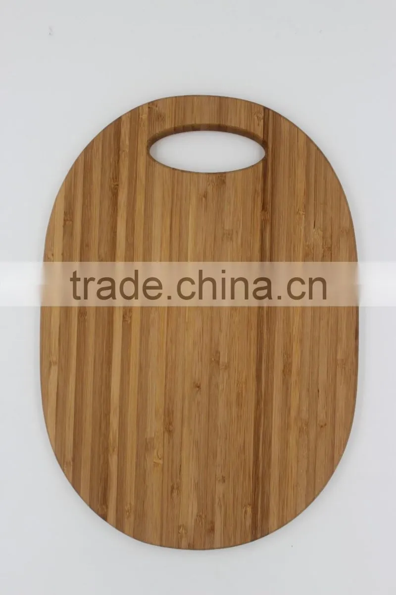 Promotion Kitchen bamboo cutting board with handle