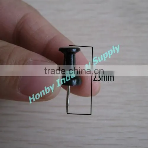 Corkboard 23mm Black Color Push pin