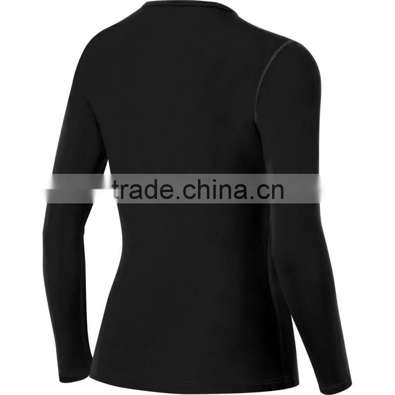 spandex fabric of jogging wear, compression wear, long sleeve compression top