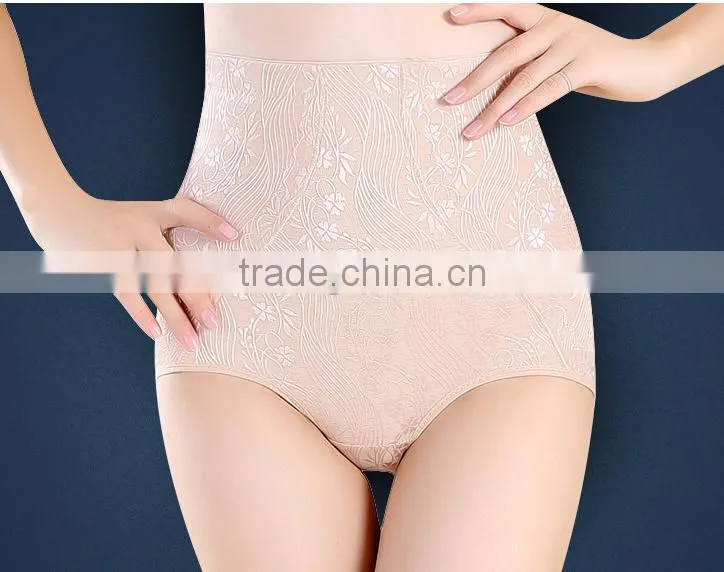 Embroidered woman underwear new fashion lace sexy panty body shaper