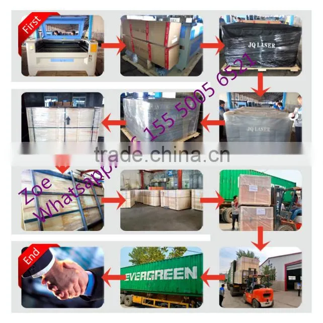 woodworking laser cutting machine with reci tube for die board for sale