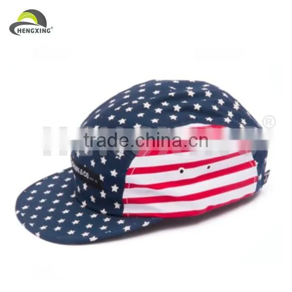 Print 5-Panel hats adjustable buckle 5 Panel caps