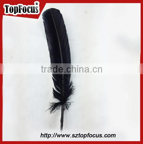 Factory prices wholesale prime quality dyed turkey wing feather