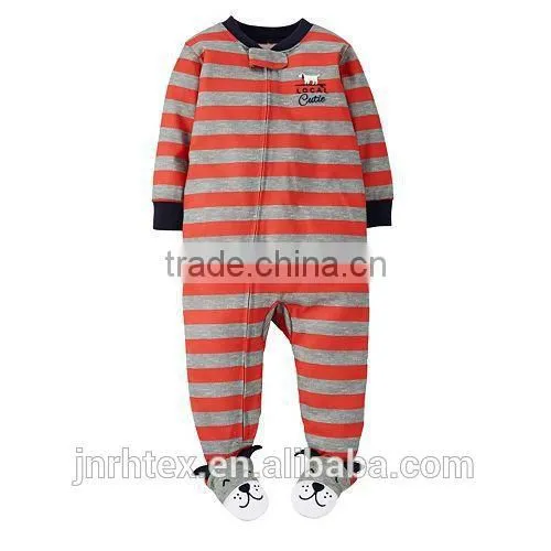 Oranic cotton baby rompers wholesale baby girl rompers