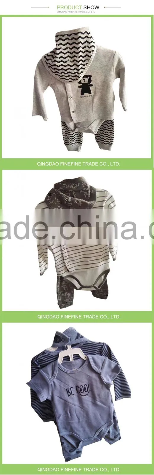 New Style Superior Quality Cheap Baby Clothing Set From China Supplier