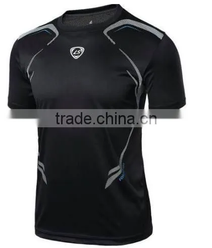2017 summer Quick Dri fitness gym Compression T-shirt Mens Warm Underwear