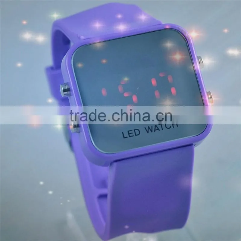 New Fashion LED Watch Silicone Casual Watch For Boys and Girls