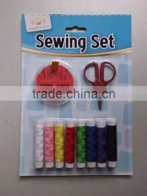 Portable sewing set / mini sewing kit / leather sewing kit