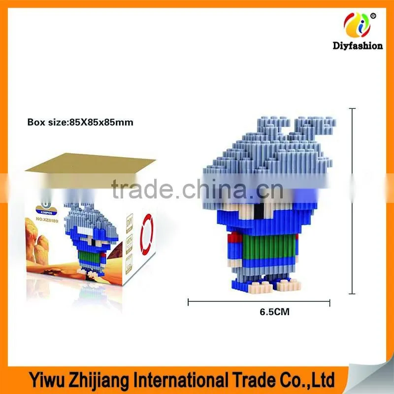 Hot Sale Figure Mode 3D Mini Diamond Blocks Educational Building Blocks Toys for Childrens Gift