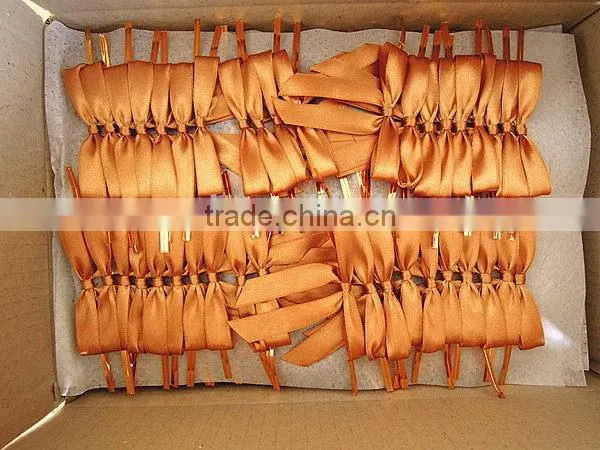 High quality hot sale decoration neck ribbon bow for bottle