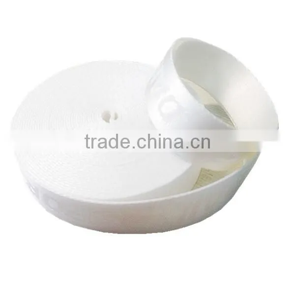 High strength flat polyester webbing for luggage and bags