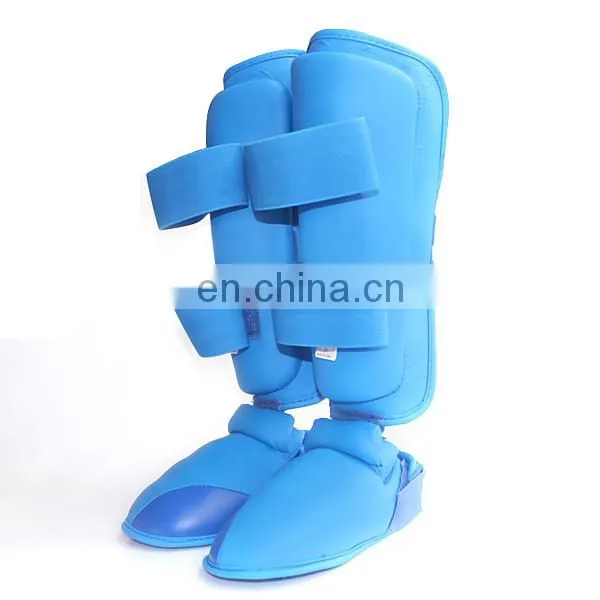 Protective gear custom cheap shin guard for karate protetor de perna karate