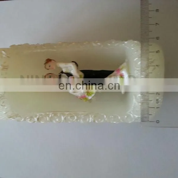 wedding/home decoration/valentine hand carved candles