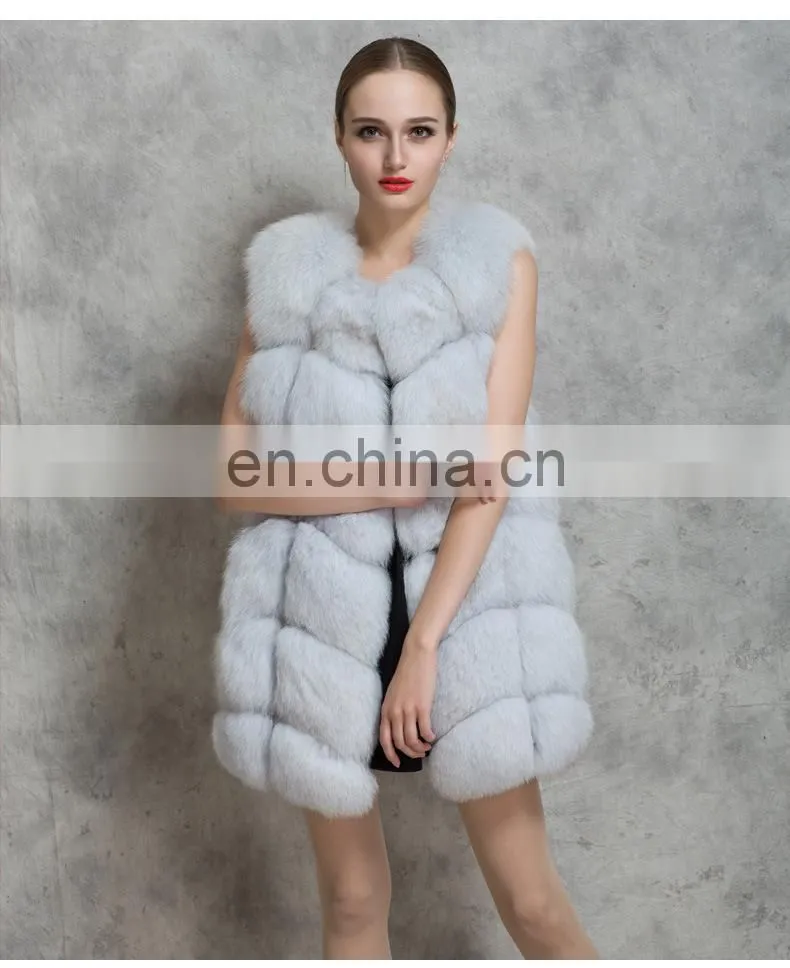 Latest design faux mink coat fox fur coat woman