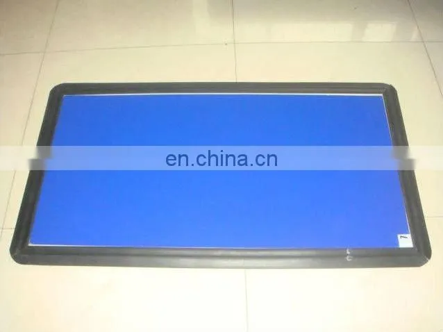 Recycle use durable black sticky mat frame