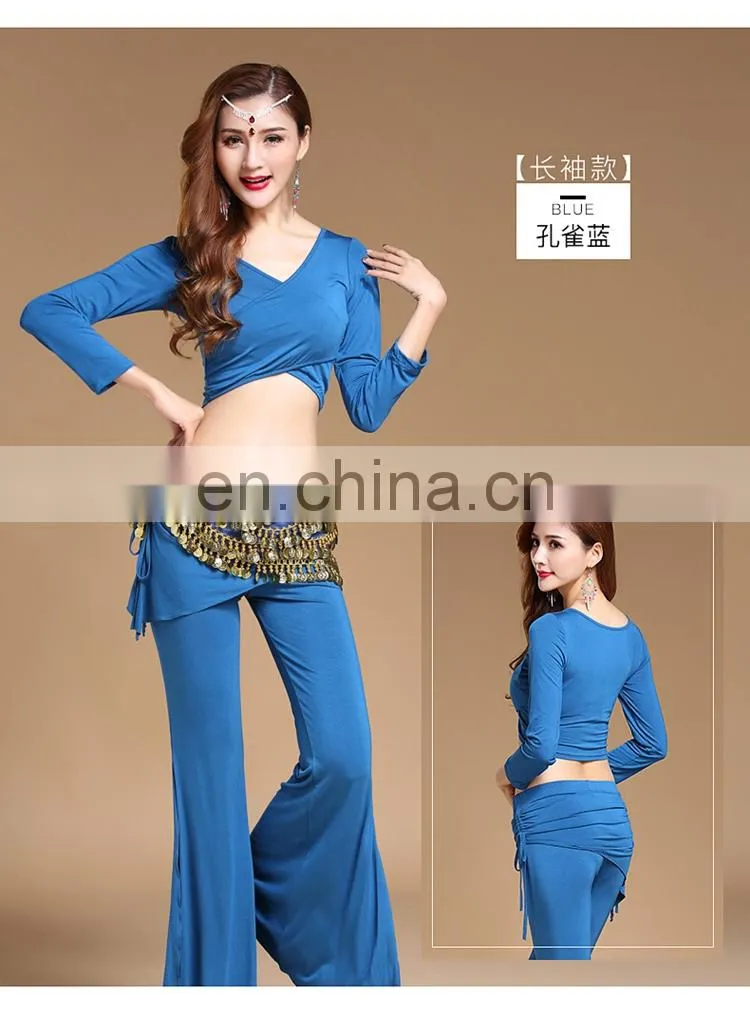T-5188 Arabic long sleeve wholesales professional belly dance costumes