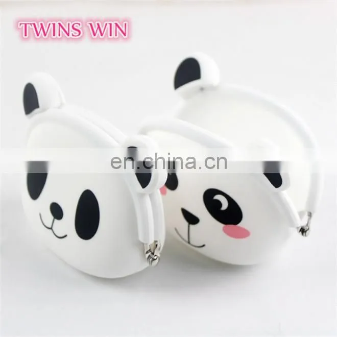 Hungary hotsale Wallets & Holders Wholesale girls fashion creative cute rubber animal coin purse