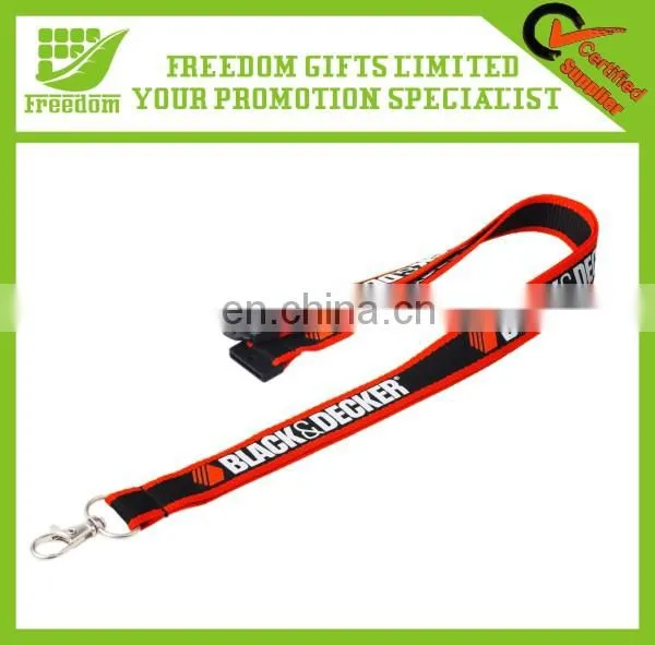 High Quality Popular Sale ID Card Neck Lanyard Strap Key Chain