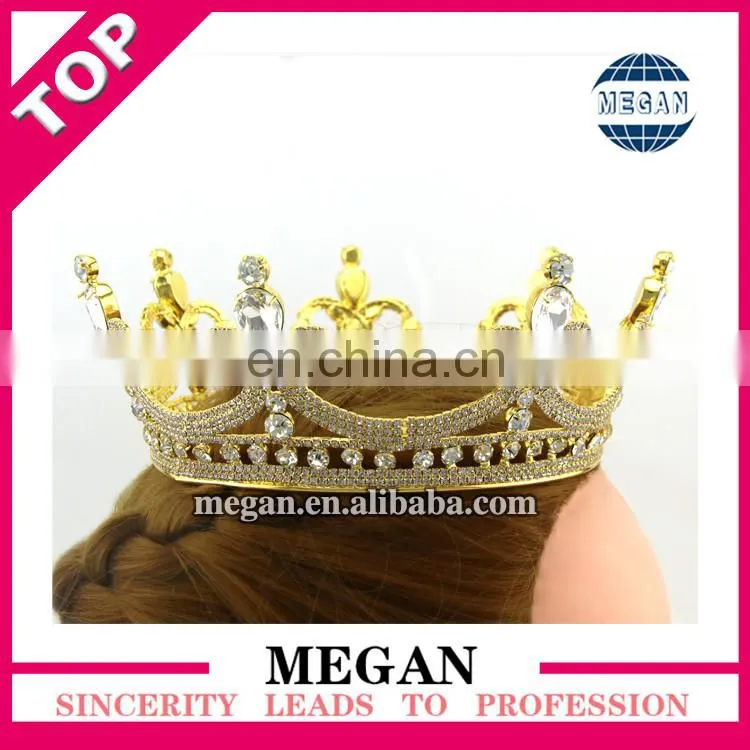 Jewelry Bridal Wedding Rhinestone Crown for sale