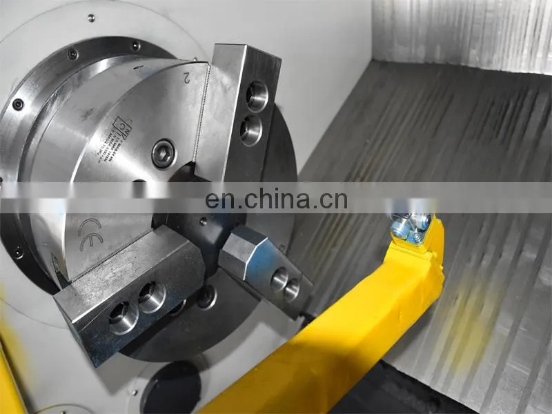 CNC550B-1 horizontal Slant Bed cnc lathe machine siemens 550series with Lineal guide