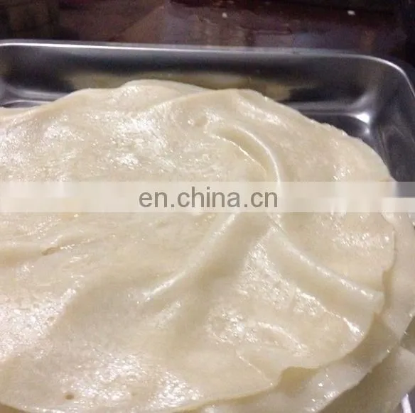 Chinese snack steamed cold rice noodles making machine tamales machine