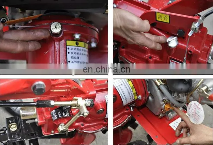 portable gasoline driven mini rototiller/small rotary tiller price