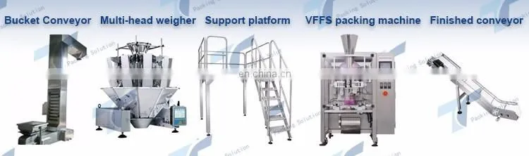 304 Stainless Steel Stagger Electric Automatic 10 Head Multihead Weigher