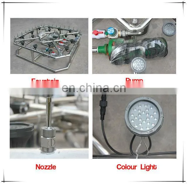 Factory supply submersible fountain pump 7.5kw water pump