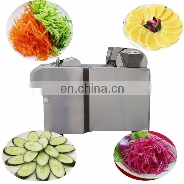 Stainless steel good use industrial fruit okra Lotus cutter chopper slicer vegetable cutting machine