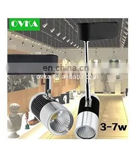 30w led shop light flexible adjustable rotating track rail light for exhibition hall